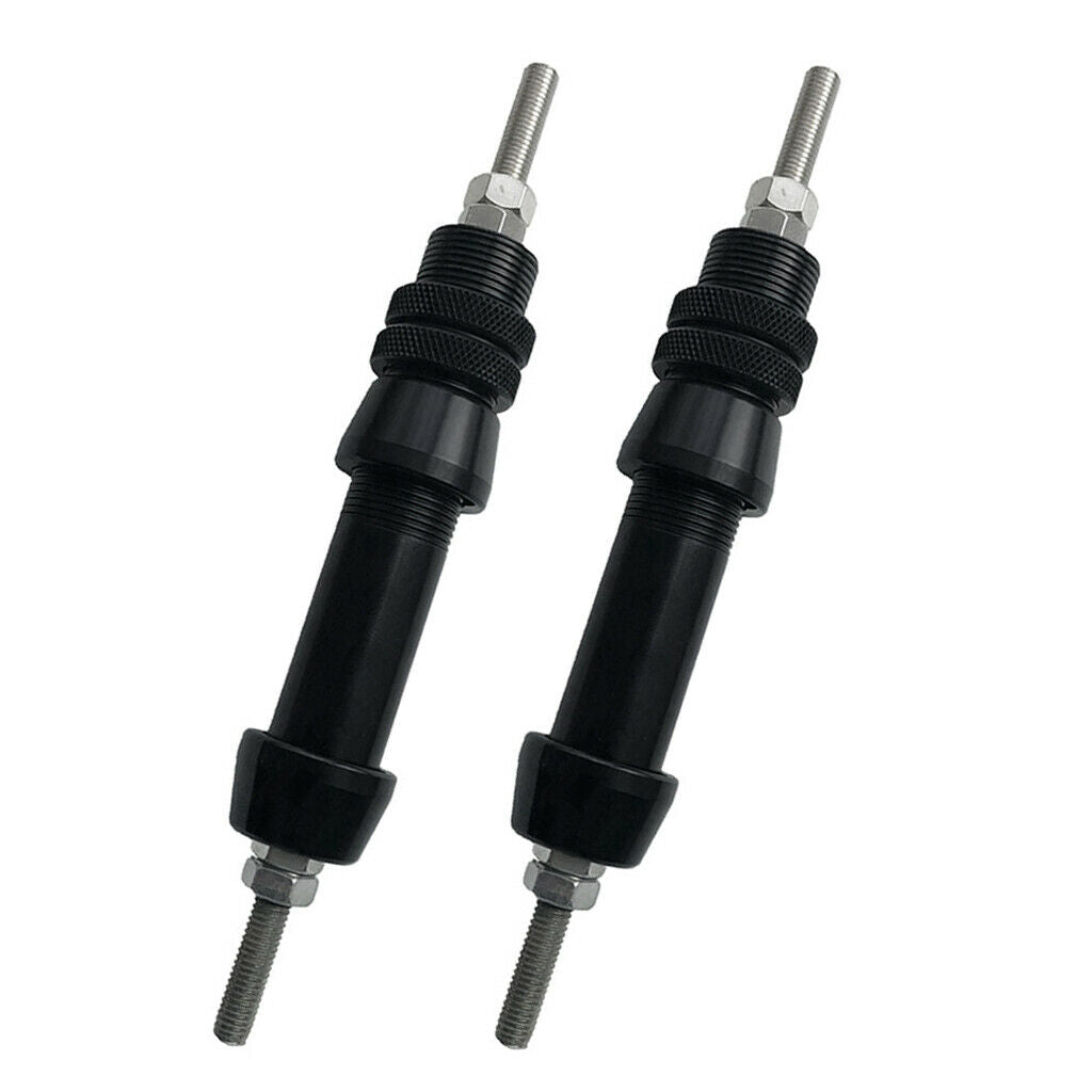 2 Pcs Aluminum Bow Fishing Reel Seat   Hunting Anchor Reel Seat Black