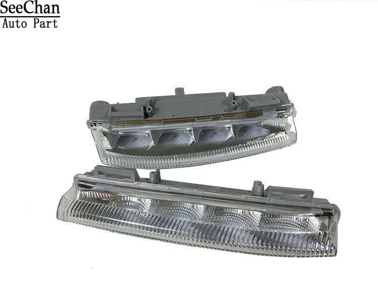 Qty2 Front Bumper DRL Fog Lights Left Right Fit Mercedes Benz  W204 W212 R172