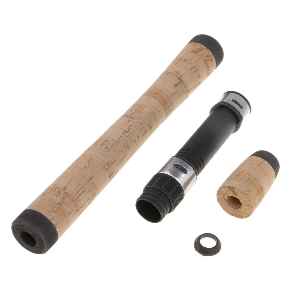 Soft Cork Grip Fishing Rod Handle & Reel Seat for DIY Rod Building, Repair
