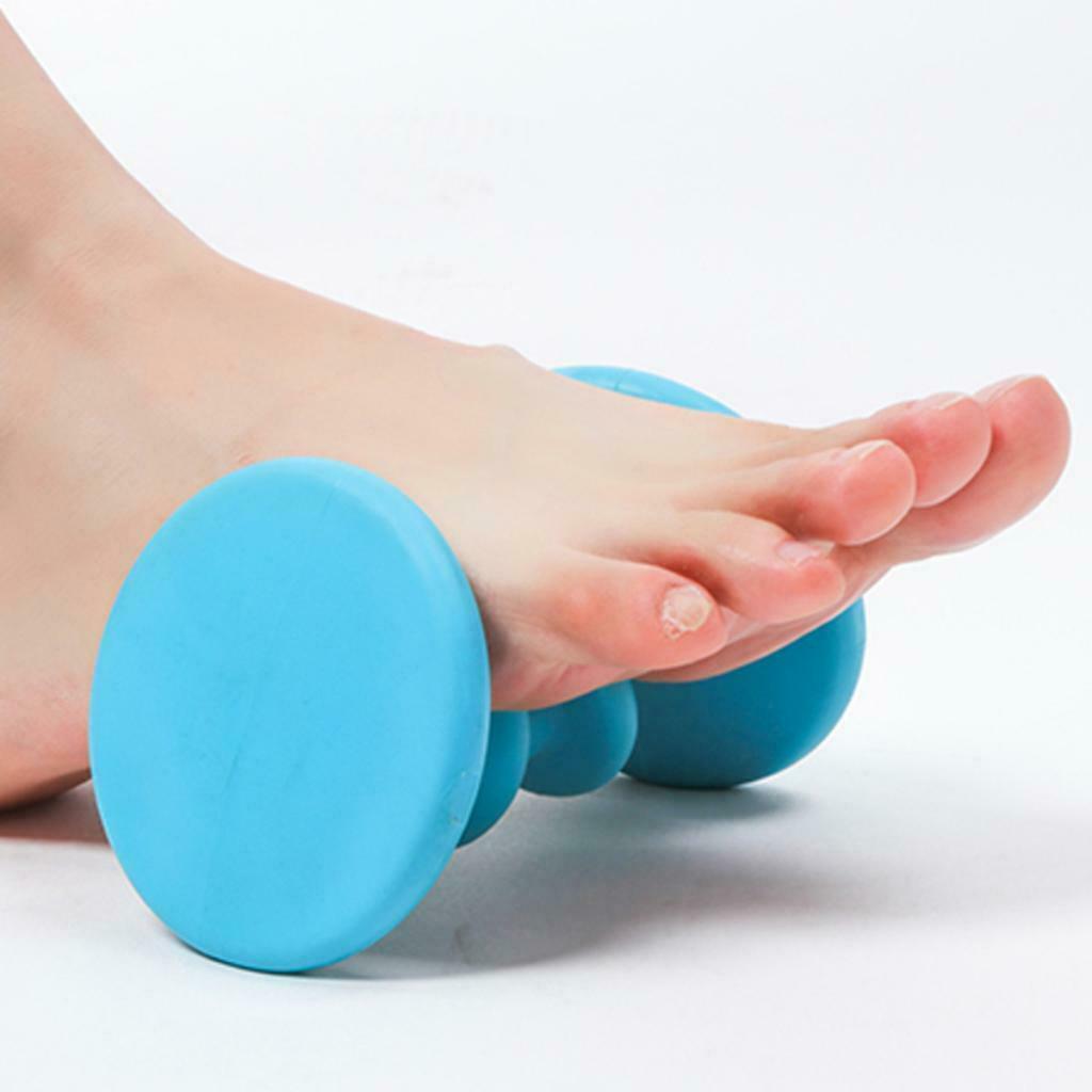Durable 2Pcs Foot Massager Roller Relief Stress Massage Tool For Home/Salon