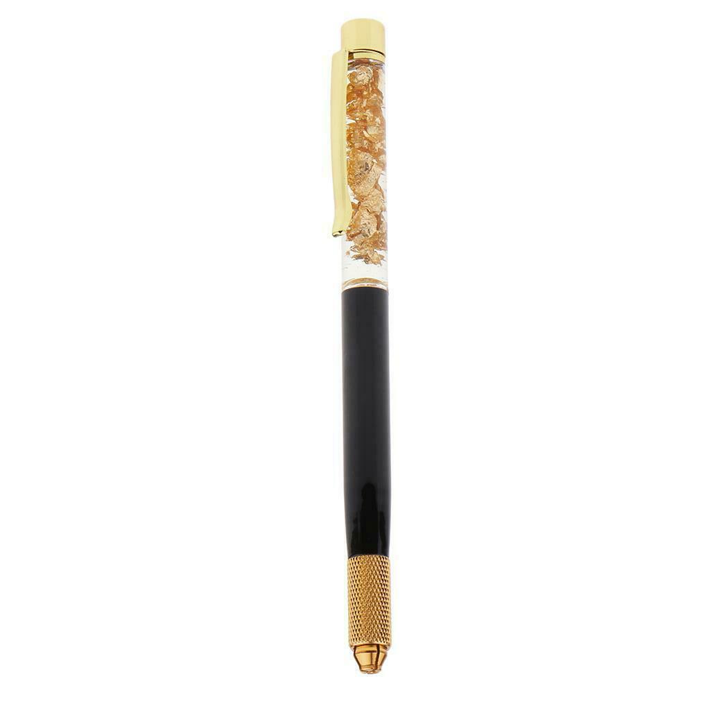Brow Lip Eyeliner Manual Tattoo Pen Microblading Permanent Makeup Machine Black