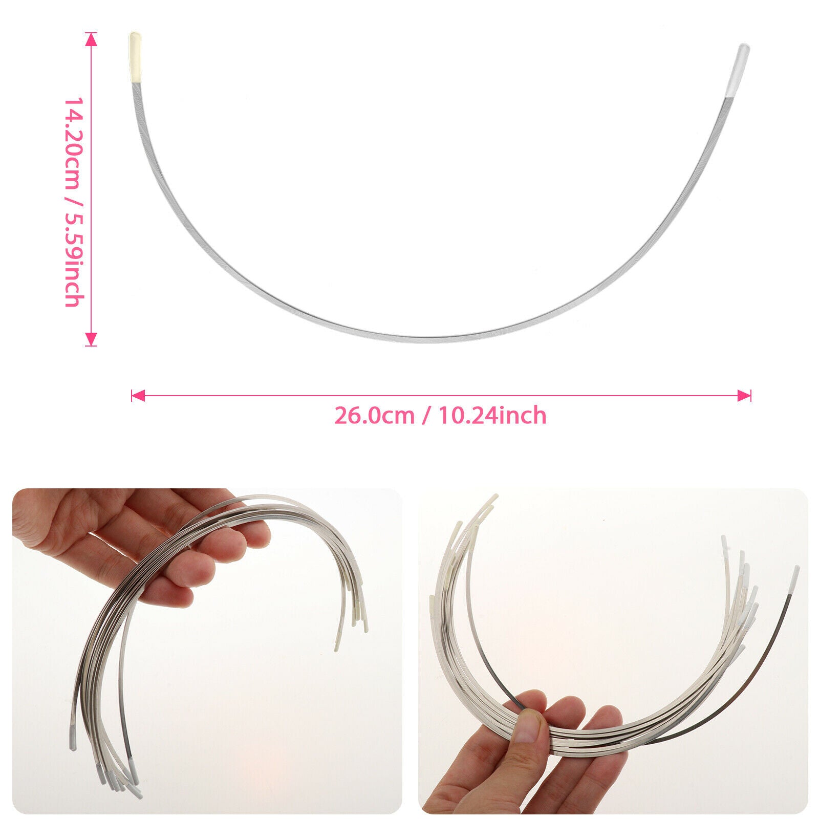 Bra Underwire Bra Wires Replacements Swimwear Brassiere B,C,D,E Cup B Cup