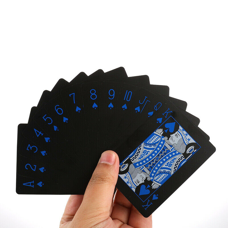 Waterproof PVC Playing Cards Poker Plastic Board Game Poker For F.l8