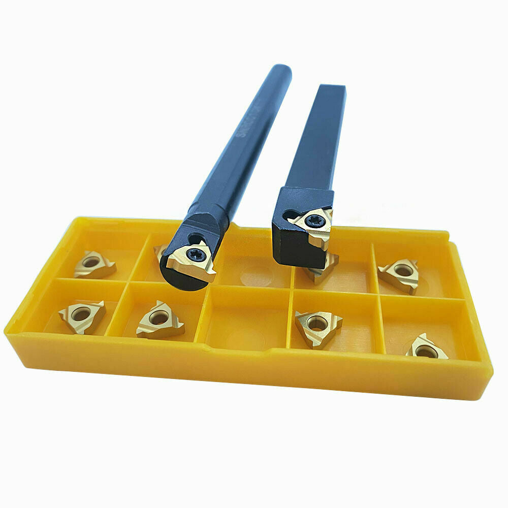 SER1212H11 Lathe Threading Turning Tool Holder+11ER AG60 BP010 Threading insert