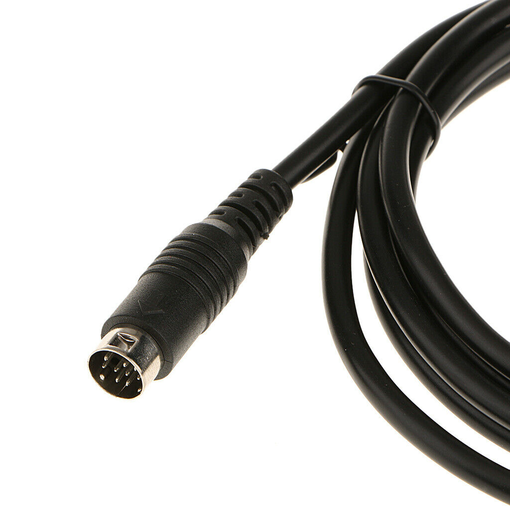 RGB AV Scart Cable Audio/Video Cord TV Lead for Sega MD 2 Console - Black