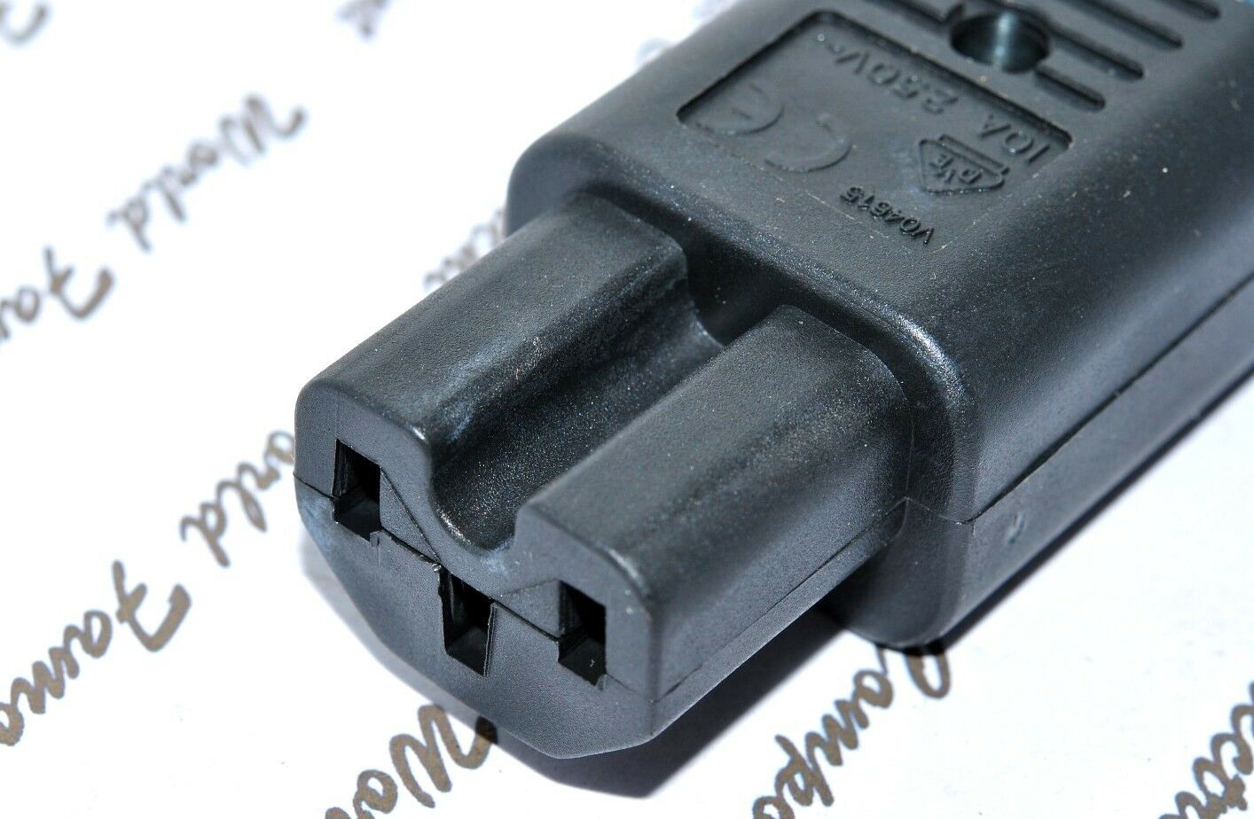 1pcs-SCHURTER 4781-0100 IEC C15 15A 250Vac  Re-wireable Female Plug -Connector