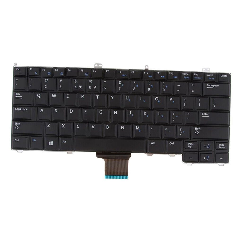 US Laptop Computer Keyboard Keypad for Dell Latitude12 7000 E7420 E7240