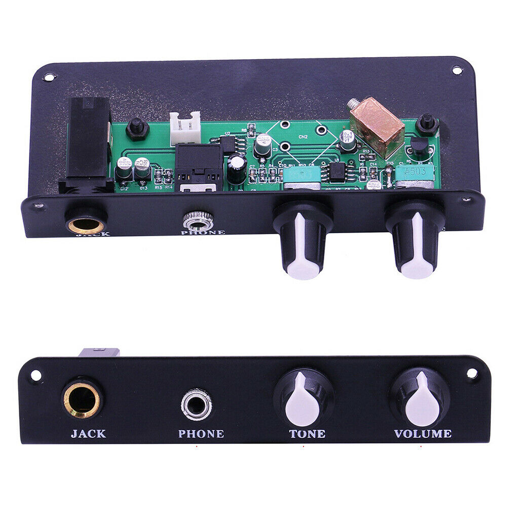 ALT-6 Silent Guitar Pickup Travel Guitar Active Equalizer Parts Upgrade