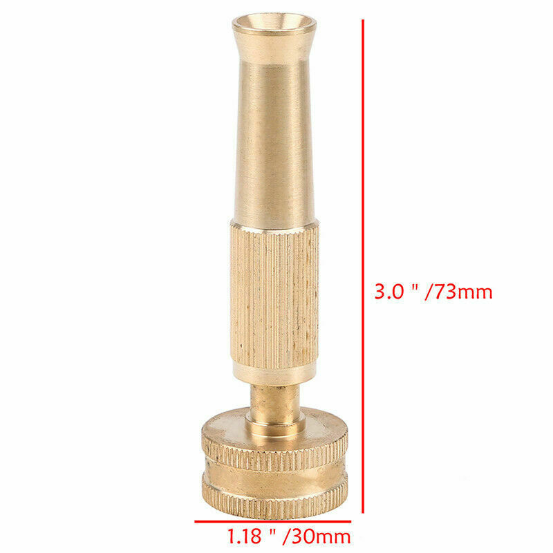 4 X 1.18" High Pressure Water Hose Nozzle Sprayer Durable Garden Irrigation Tool
