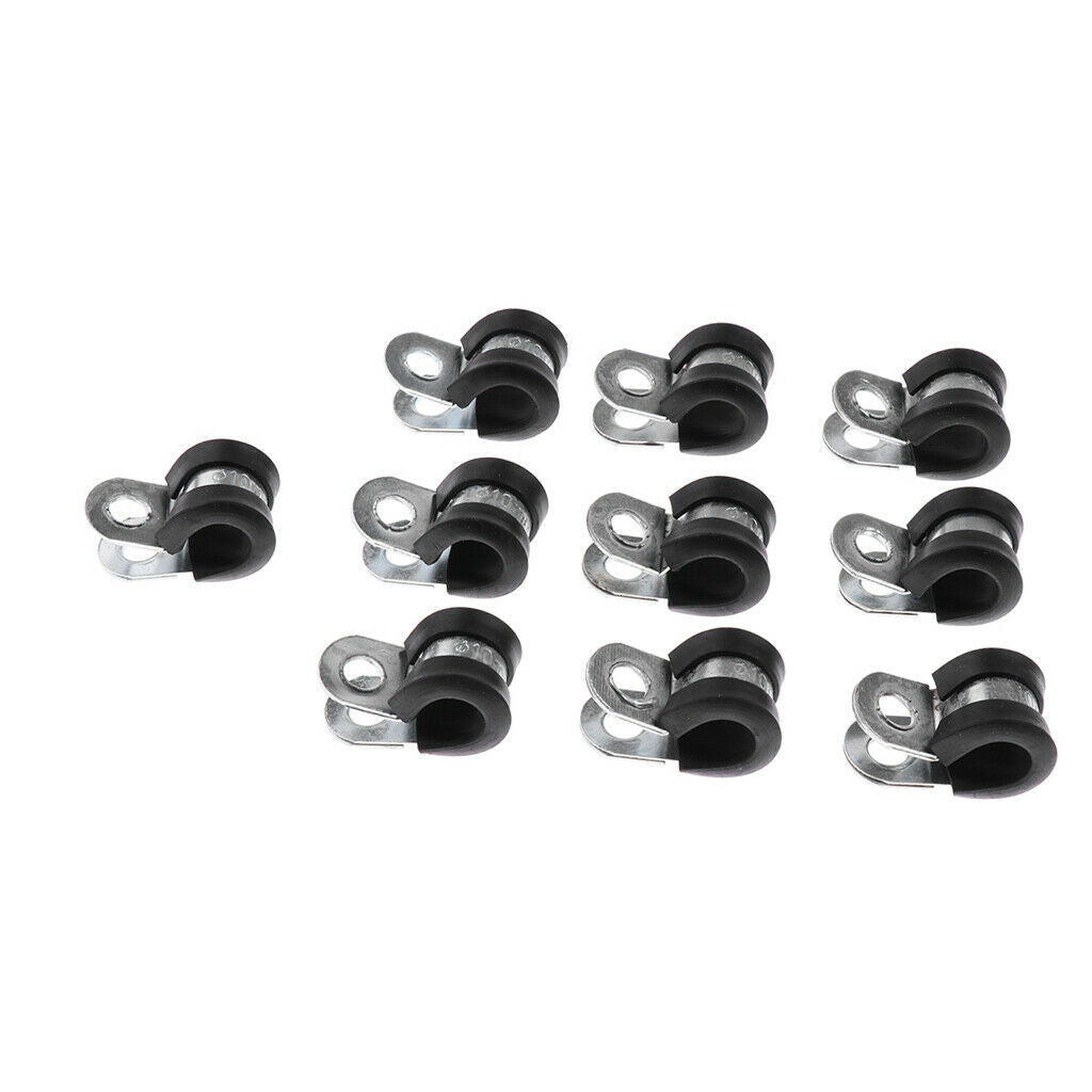 Universal ATV dirt bike fuel hose clamps hose clips