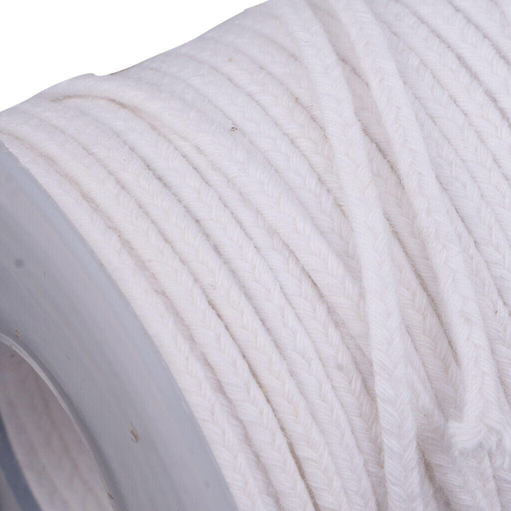 2 Spool of 30 Meter Cotton Plait Candle Wick for Production of