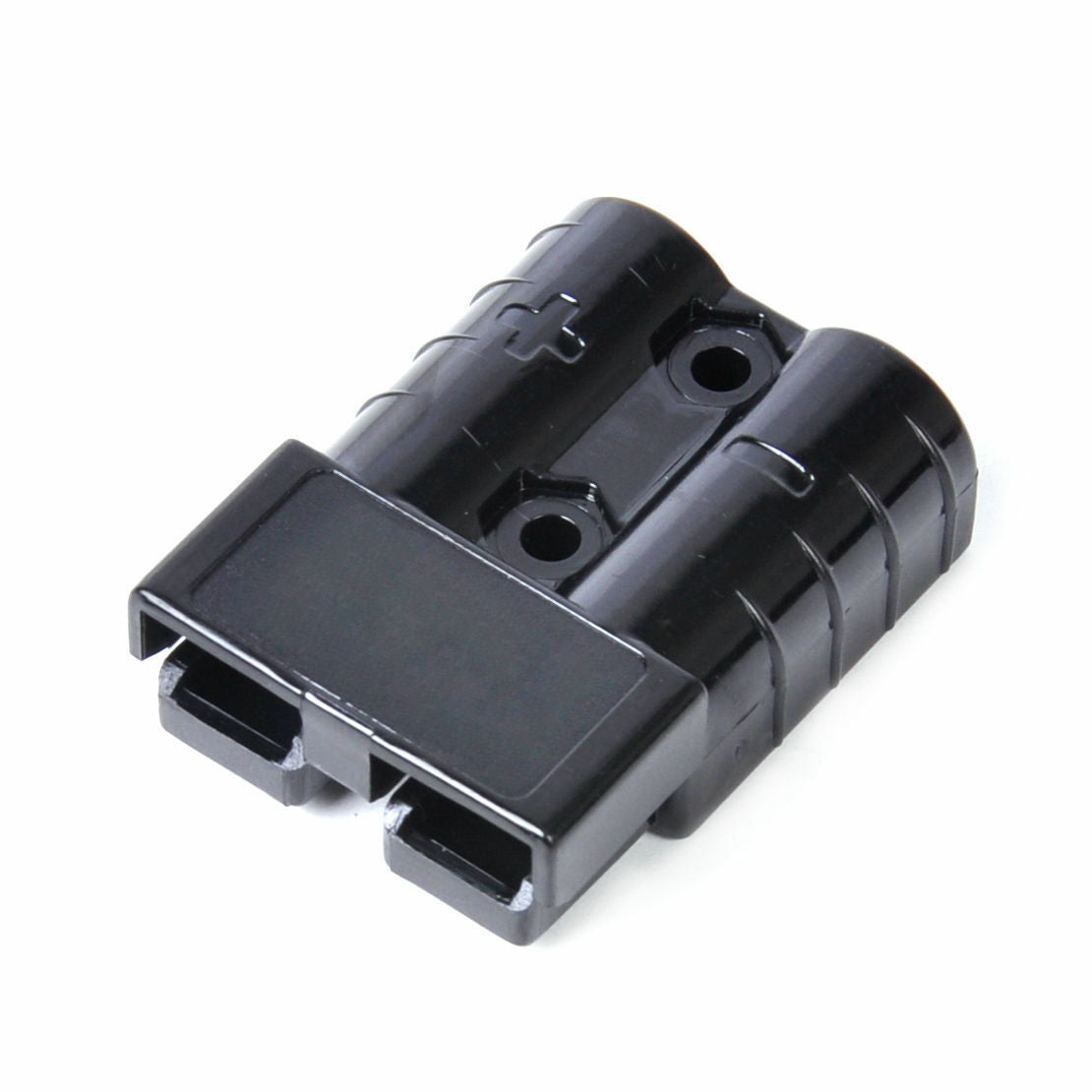 Black 4x Battery Quick Connector 50A 8AWG Plug Connect Disconnect Winch Trailer