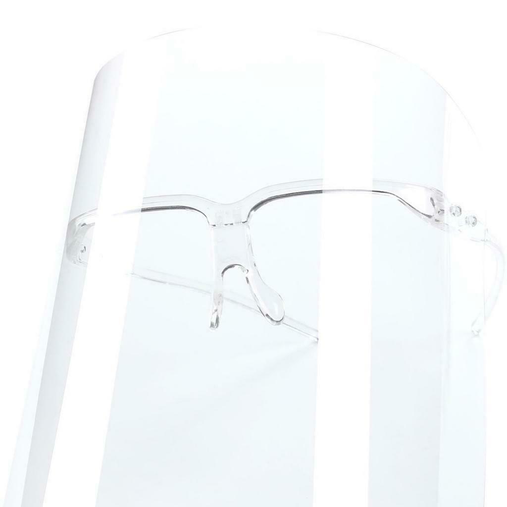 10 Pieces Full Face Shield Guard Guard Goggles Glasses Frame Dustproof