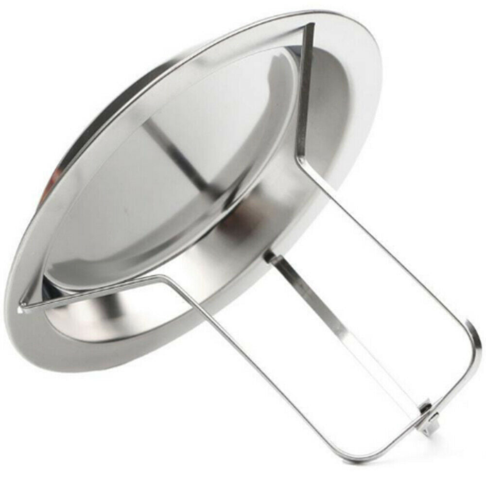 Stainless Steel Upright Roast Chicken Holder BBQ Rack Stand Grilled Pan Shelf