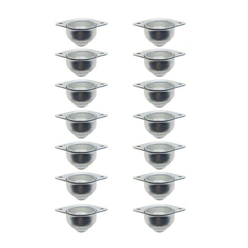 14Pcs 3CM Dia Carbon Steel CY-15A Ball Transfer Unit Ball Bea Conveyor Roller L3