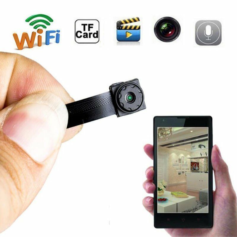 Wireless Tiny IP WIFI Mini DIY Pinhole Mini Audio Video Camera Micro DVR NEW