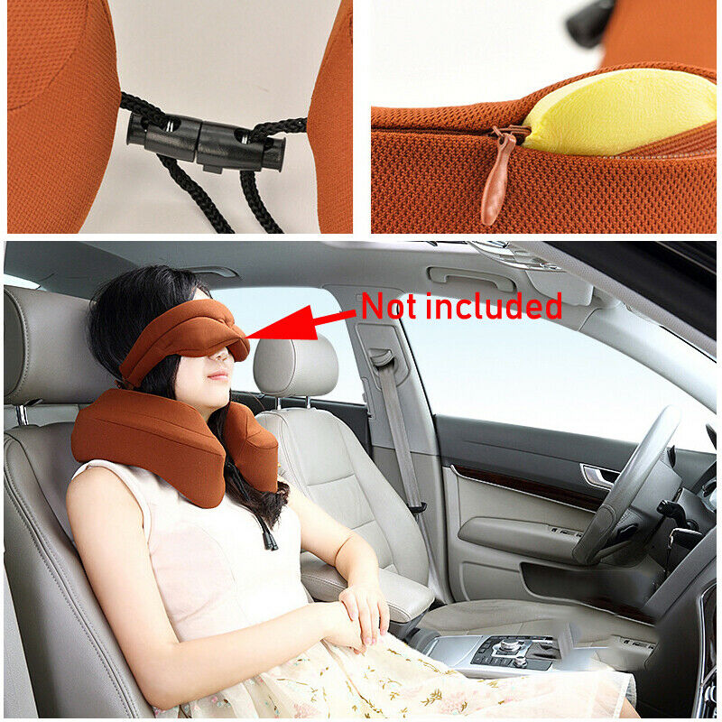 Memory Cotton U-shaped Pillow Multi-purpose Office Travel Nap Pillow Breathable
