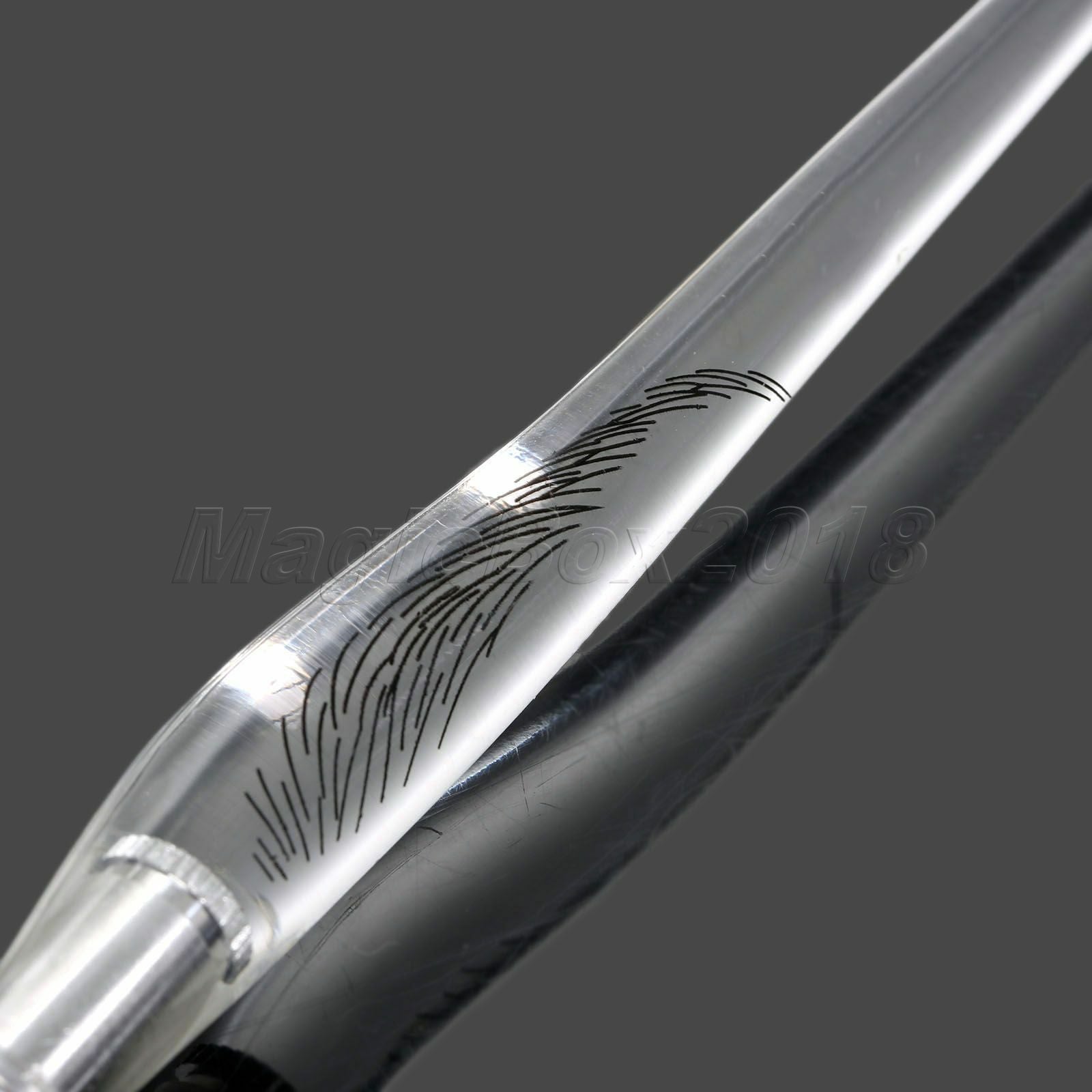 50Pcs Permanent Eyebrow Microblading 9 Pins Curved Blade Needles & Tattoo Pen