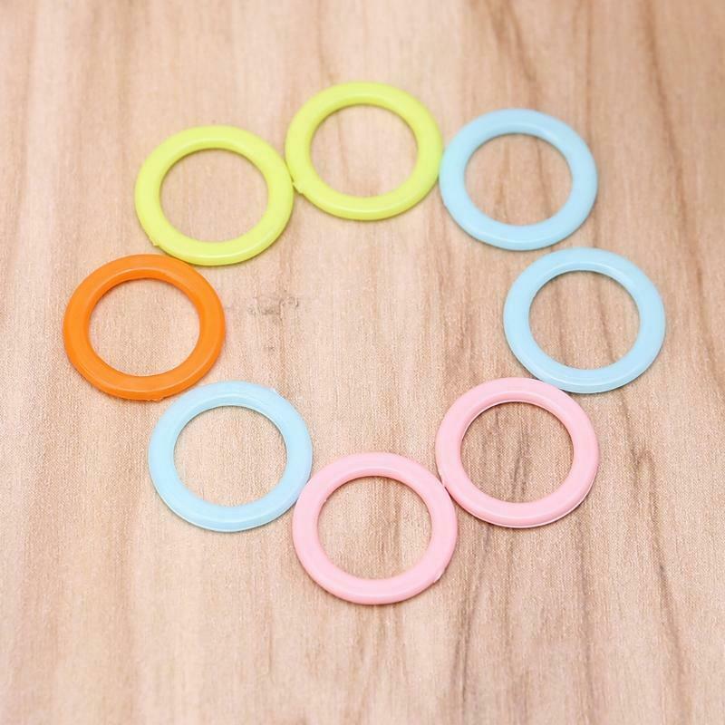 1Set Twist Curved Hand Knit Knitting Needles U-shaped Cable Needle Stitch Marker