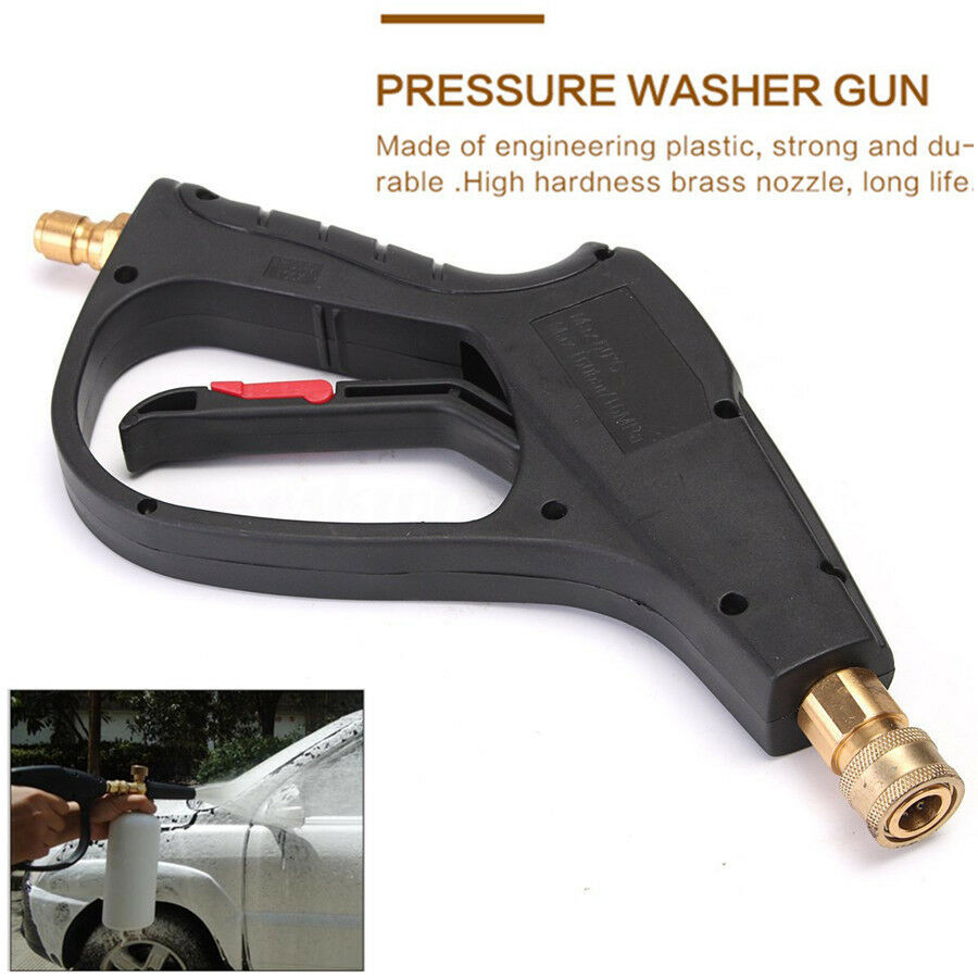 2320PSI High Pressure Car Washer Gun Cleaning Maintenance 3/8" Inlet 1/4" Outlet