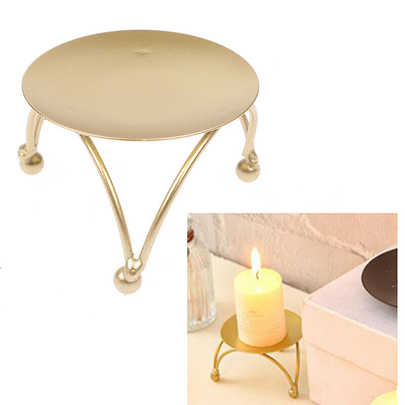 Candlestick Wedding Round Home Candlestick Desktop Decor Ornament Candle .l8