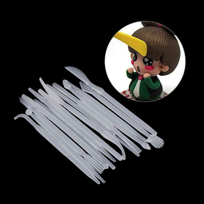 14Pcs Plastic Clay Sculpting Set Wax Carving Pottery Sculpture Shaping Tools
