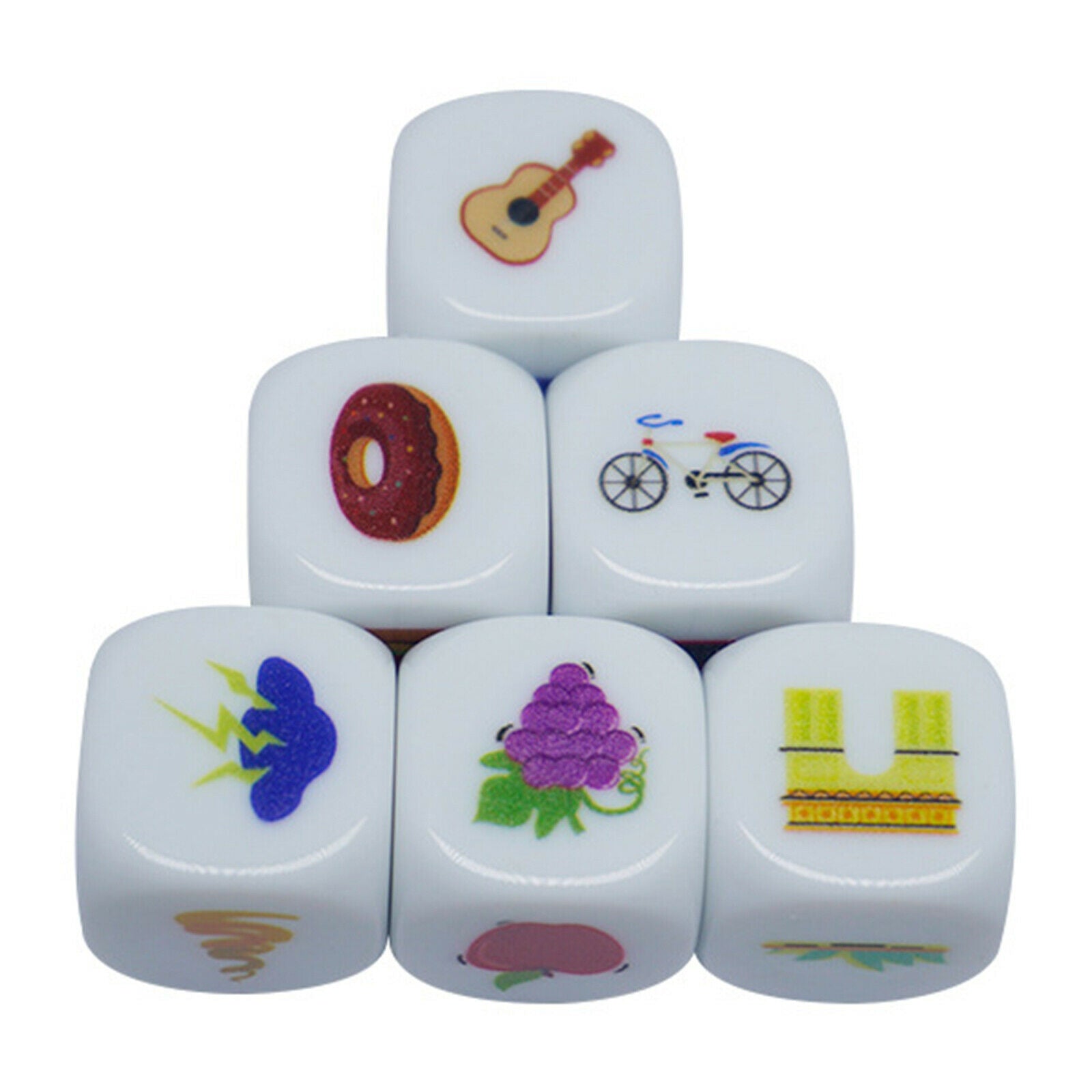9pcs Story Cubes Story Dices Sets Story Telling Activity Game for Kids