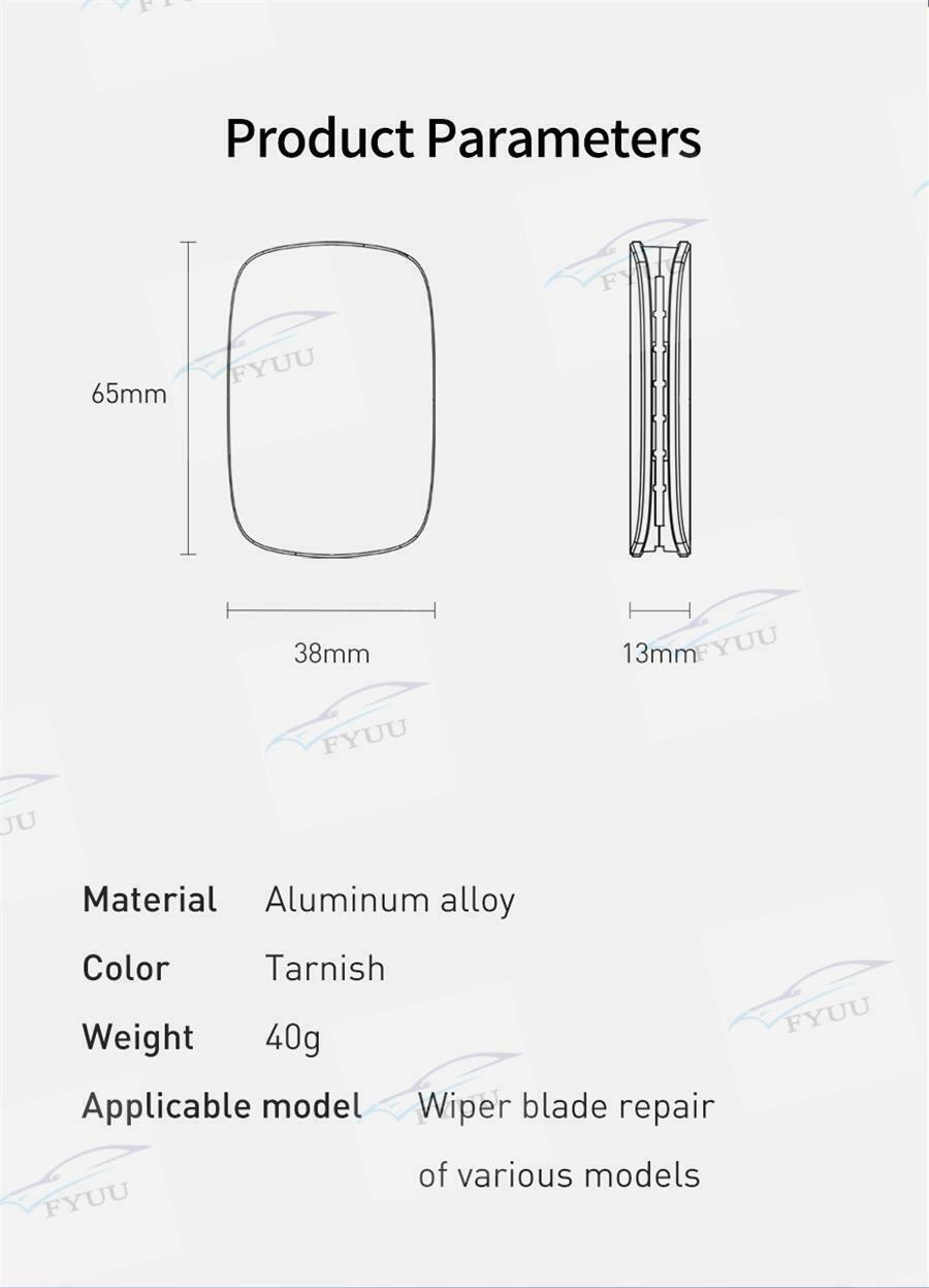 Car Vehicle Windshield Wiper Blade Universal Windscreen Wiper Scratch Repair Kit