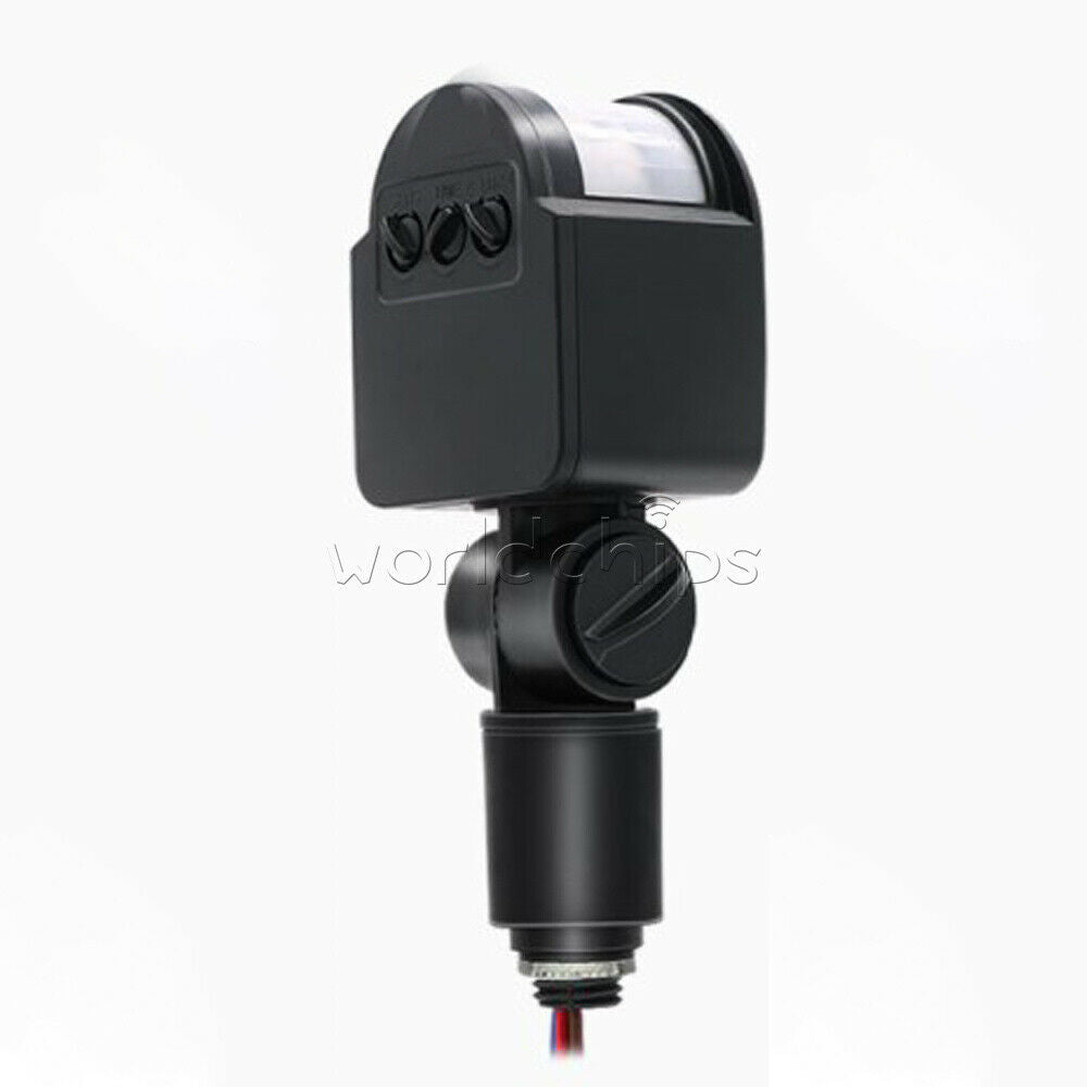 Outdoor LED Security PIR Infrared Motion Sensor Detector Switch Wall Light 180°