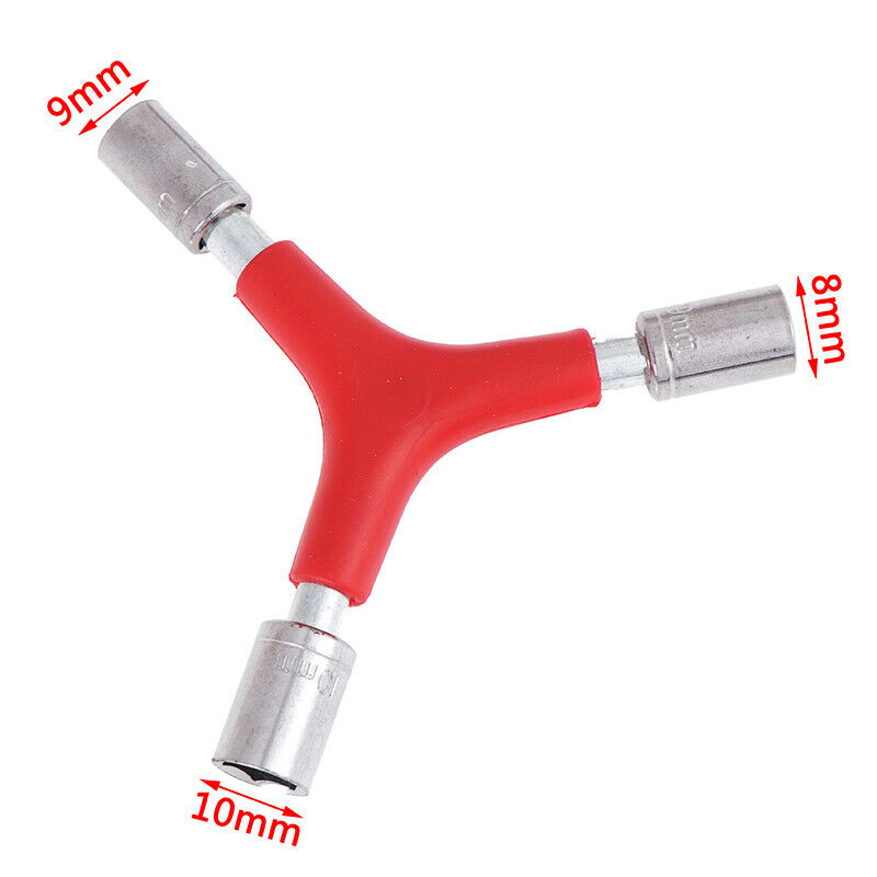 8mm 9mm 10mm Y-type triple-socket wrench Racing Quick-release Wrench To G.l8