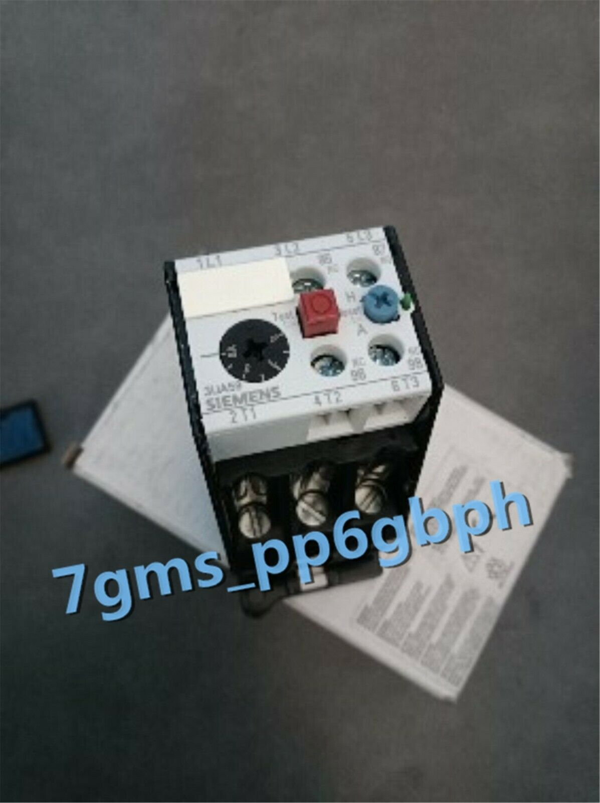 1 PCS NEW IN BOX Siemens thermal overload relay 3UA59 40-1H 5-8A
