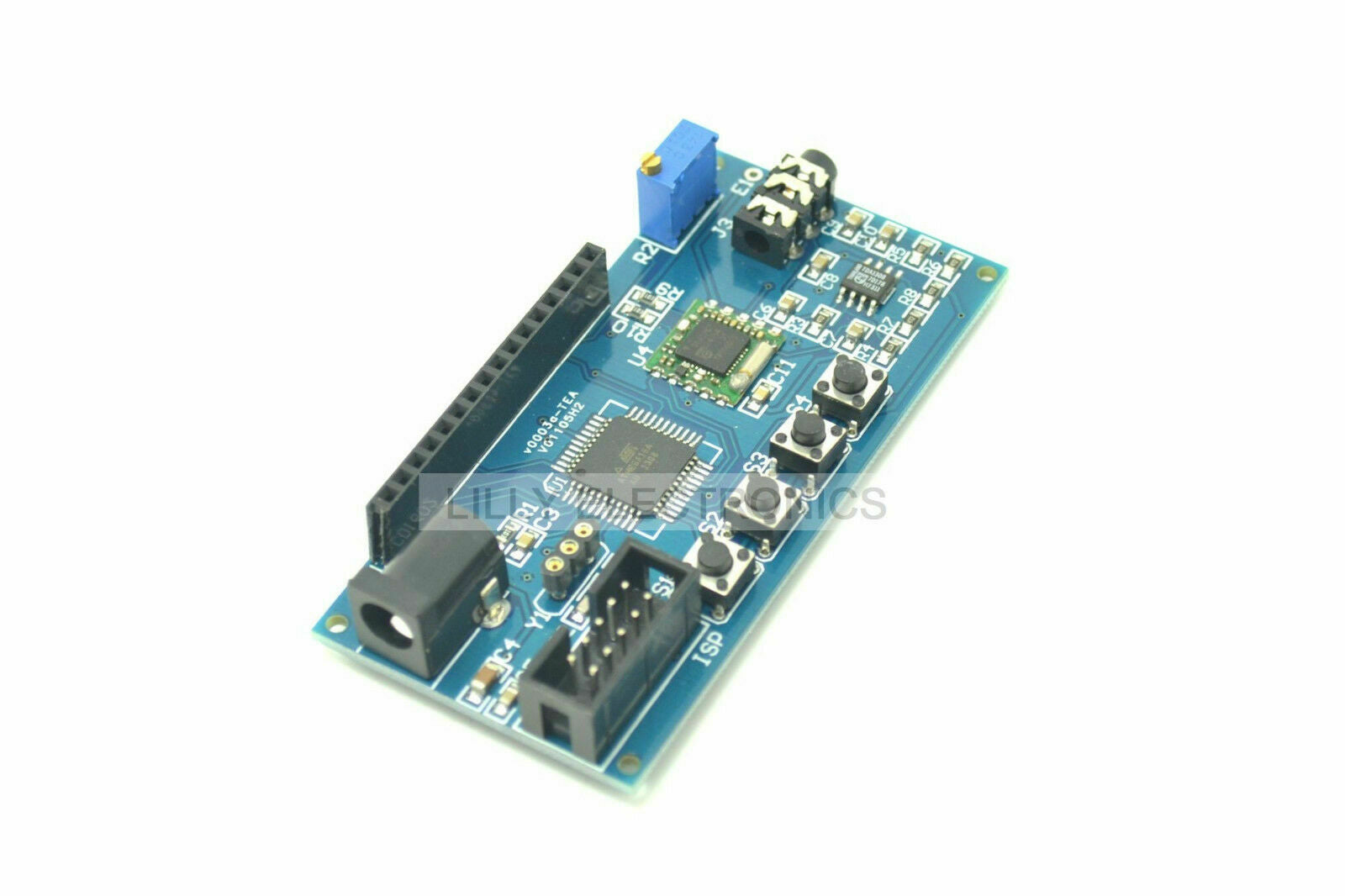 ATmega16/ATmega32 TEA5767 TDA1308 ISP 5V FM Radio AVR Development Board MCU