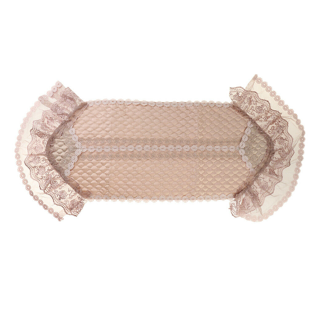1 Pc European-style Fabric Lace Polyester Microwave Oven Dust Proof Cover