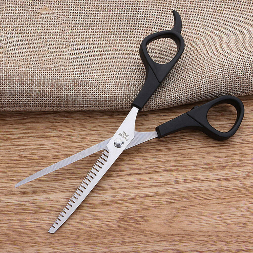 6.5" Professional Hairdressing Hair Cutting Scissors Haircut and Comb Black