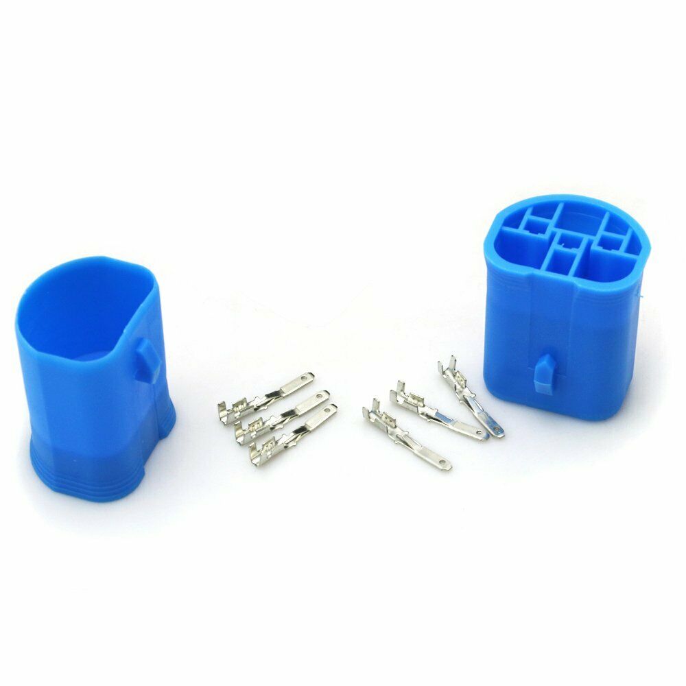 1Pair Male HID Bulb Socket 9004 HB1 9007 HB5 Xenon Lamp Adapter Plug Water-proof