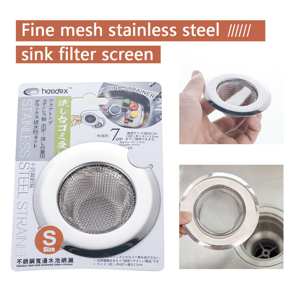 1 Pc Hair Catcher Bath Drain Tub Strainer Cover Sink Trap Basin Stopper Filters