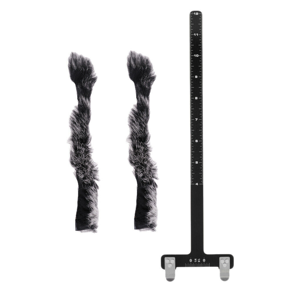 Archery Bow Square Ruler Bow String Silencer Dampener for Compound Bow
