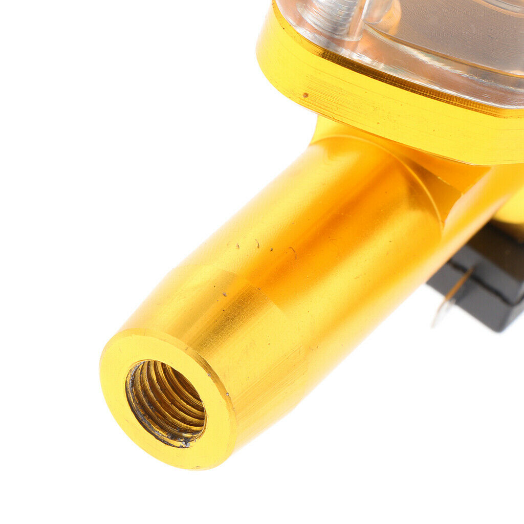 Adjustable Folding Motorcycle Extendable Brake Clutch Levers  Golden