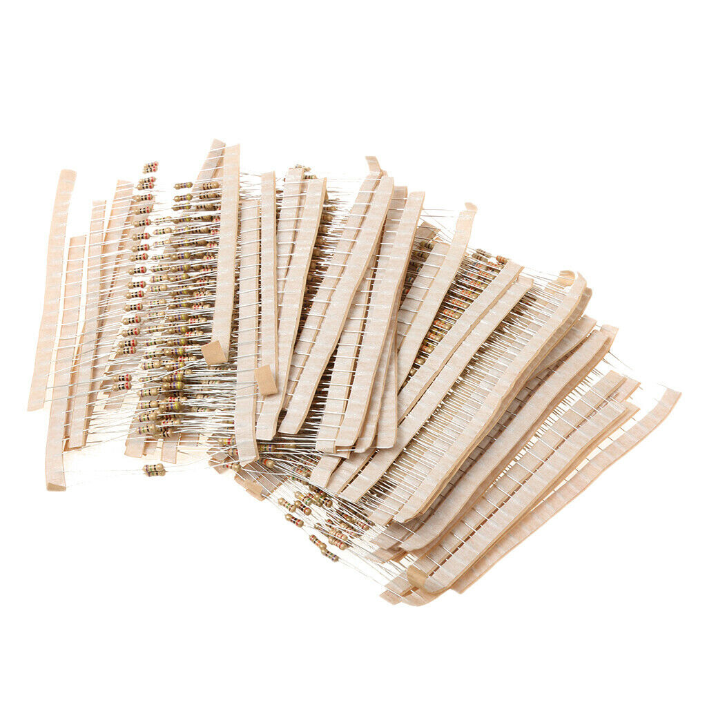 860pcs Resistor Kit 1/4 Watt 0.25W Carbon Film Carbon Film Resistor