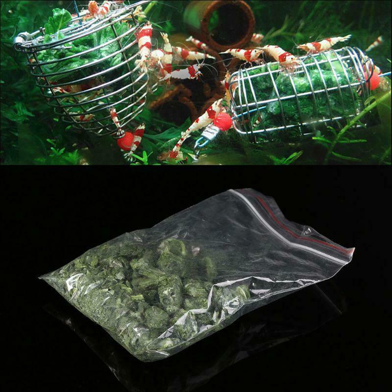 Aquarium Fish Food Freeze Dried Natural Spinach Granules for Crystal Red Shrimp