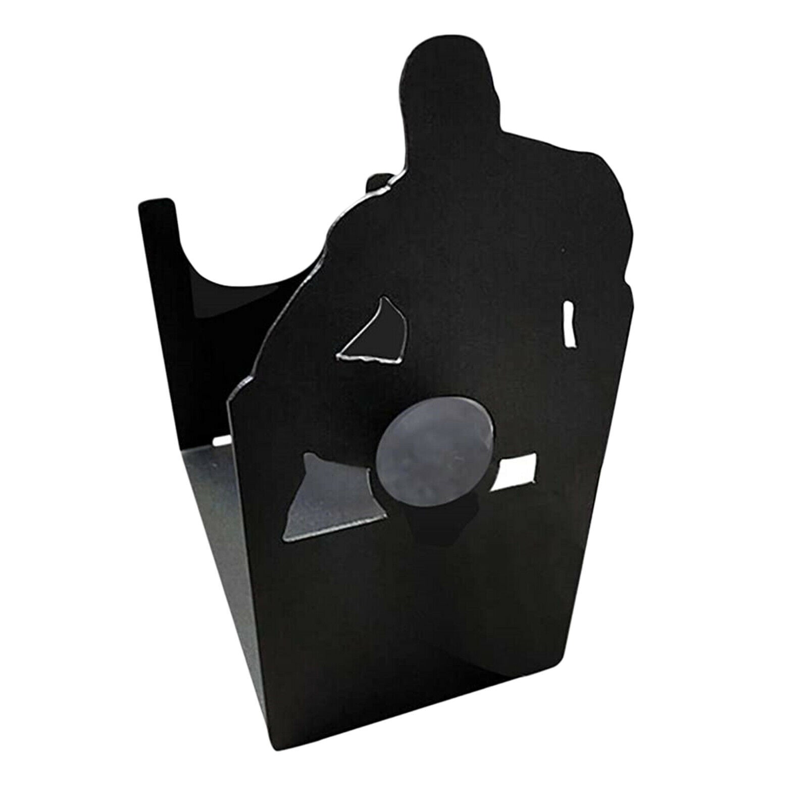 Metal Creative Wine Rack Bottle Holder Home Kitchen Decor Decoration Black