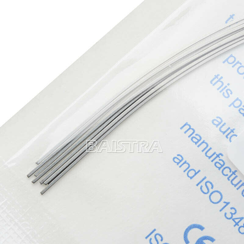 50 bags Dental Orthodontic Arch Wire Super Elastic Niti Rectangular 17x25 Upper