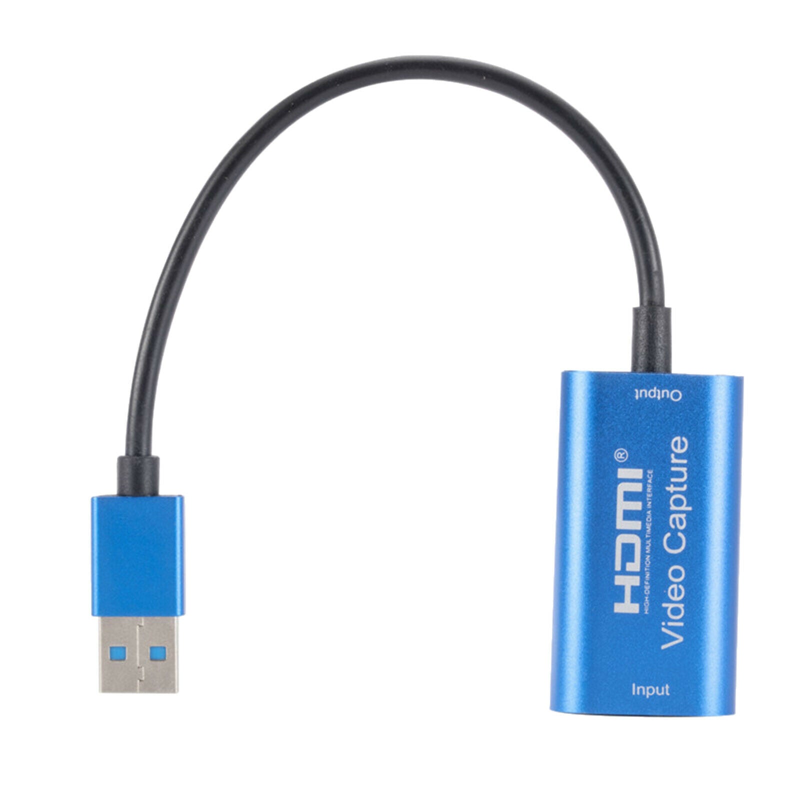 HDMI to USB 3.0 Video Capture Card 1080P 60Hz Compact Live Streaming Record via