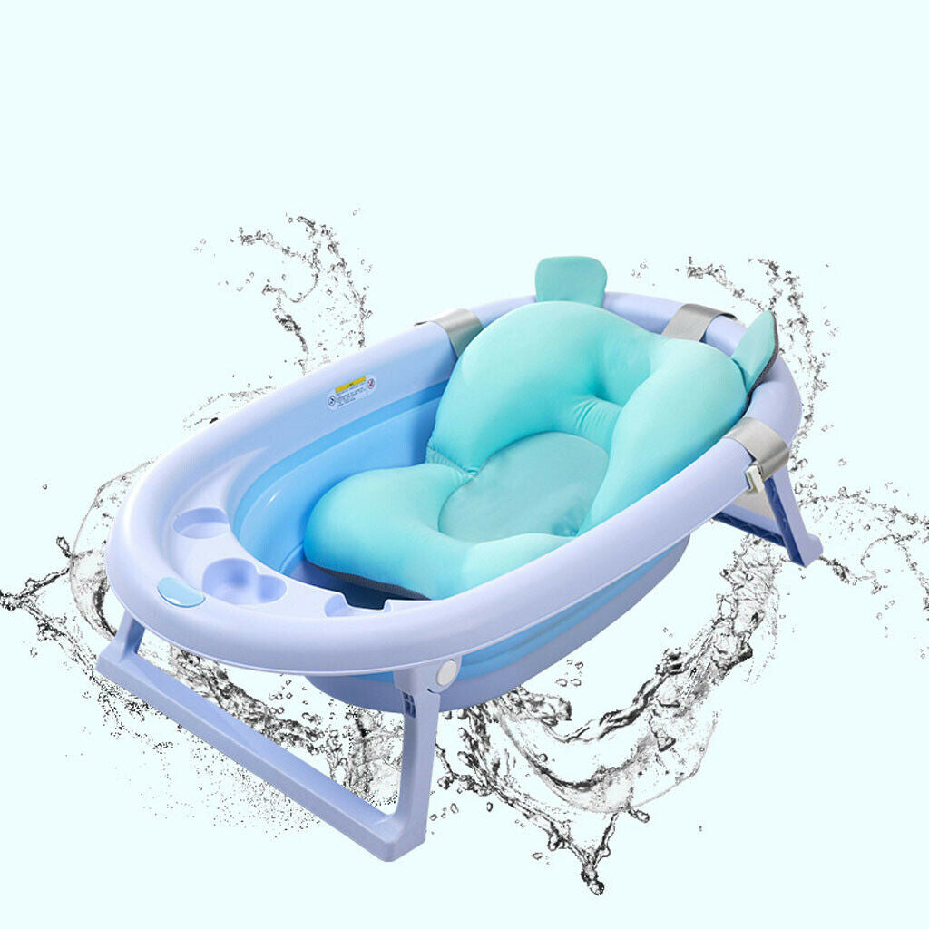 Baby Bathtub Seat Mat, Newborn Bath Cushion, Toddler Bath  For Sit-up