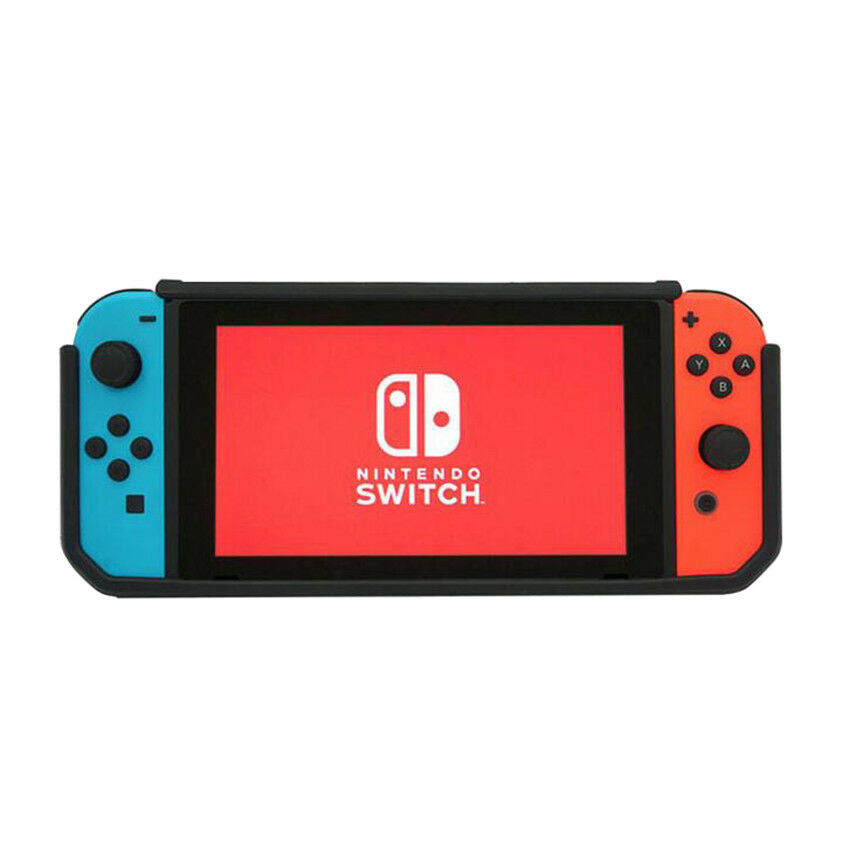 for Nintendo Switch TPU Case + Tempered Glass Screen Protector + Thumb Grip Caps