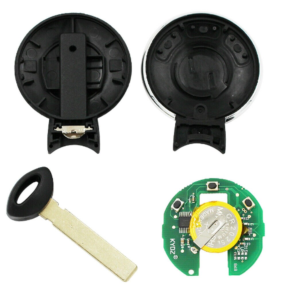 Remote Car Key Fob 868MHz ID46 Chip for 11-14 BMW Mini Cooper