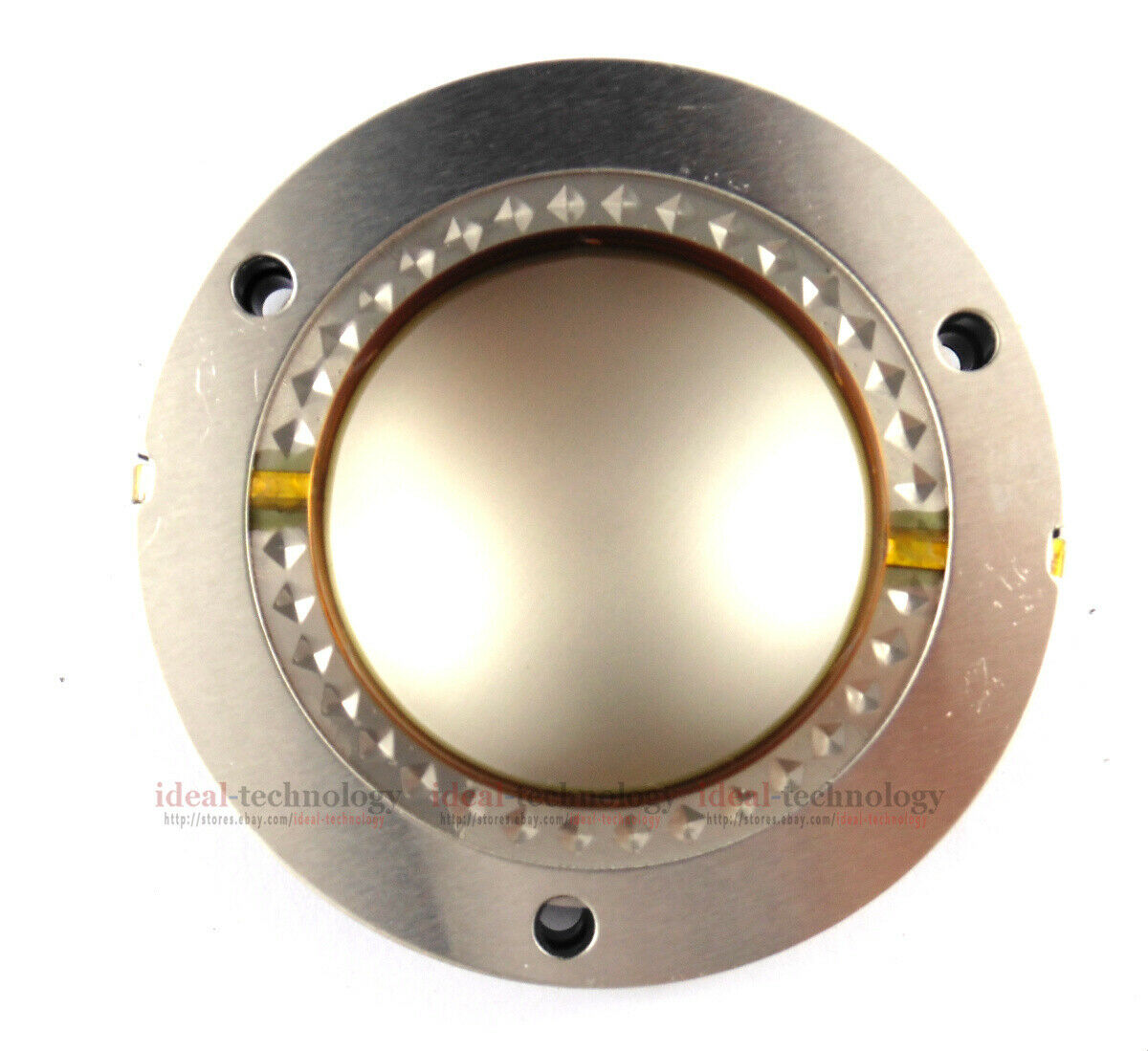2pcs Titanium Film 44.4MM speaker Voice Coil Horn Tweeter Diaphragm 44 Core 8Ohm