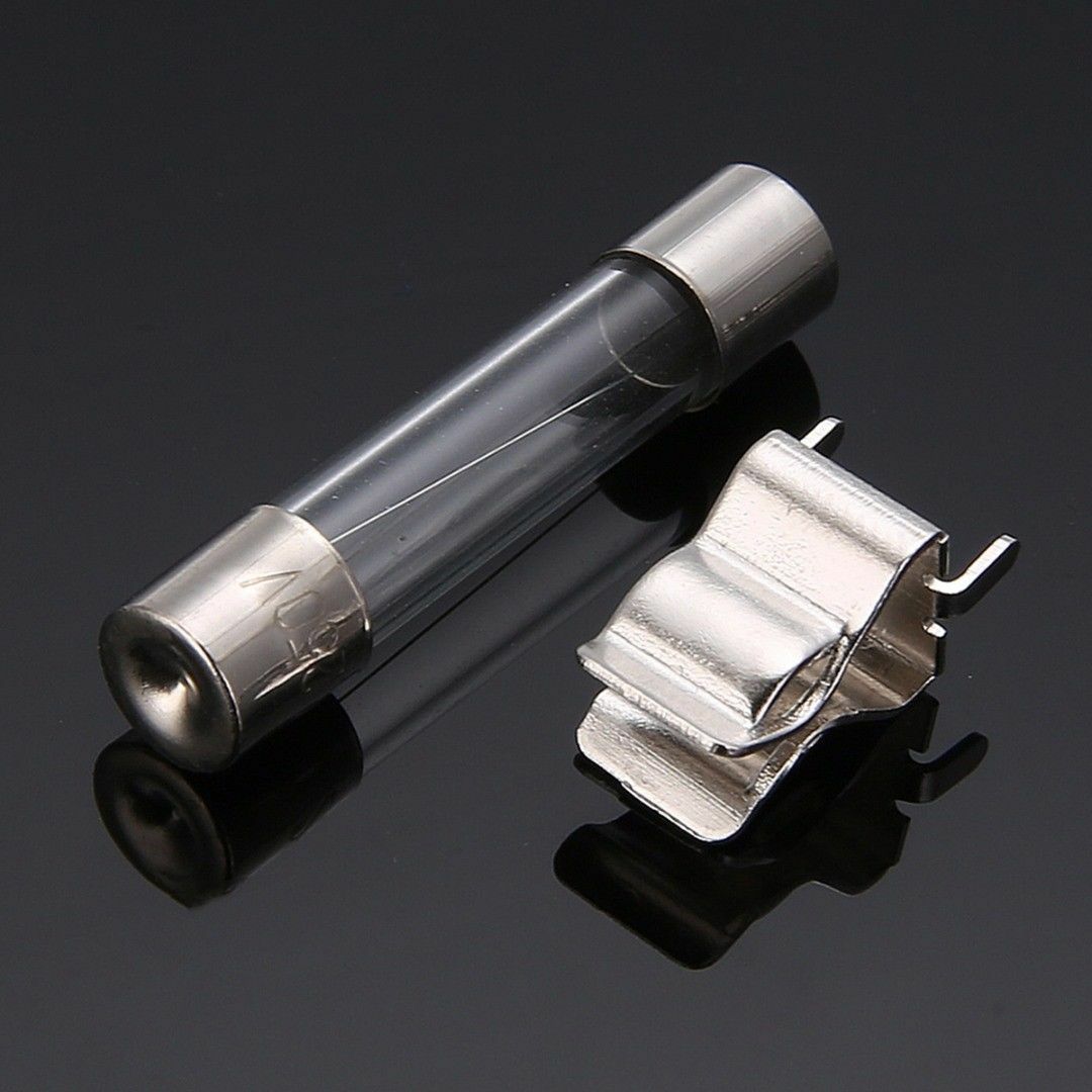 60tlg Sortiment Feinsicherungen Gerätesicherungen Glassicherungen 0,2-5A 6X30 mm