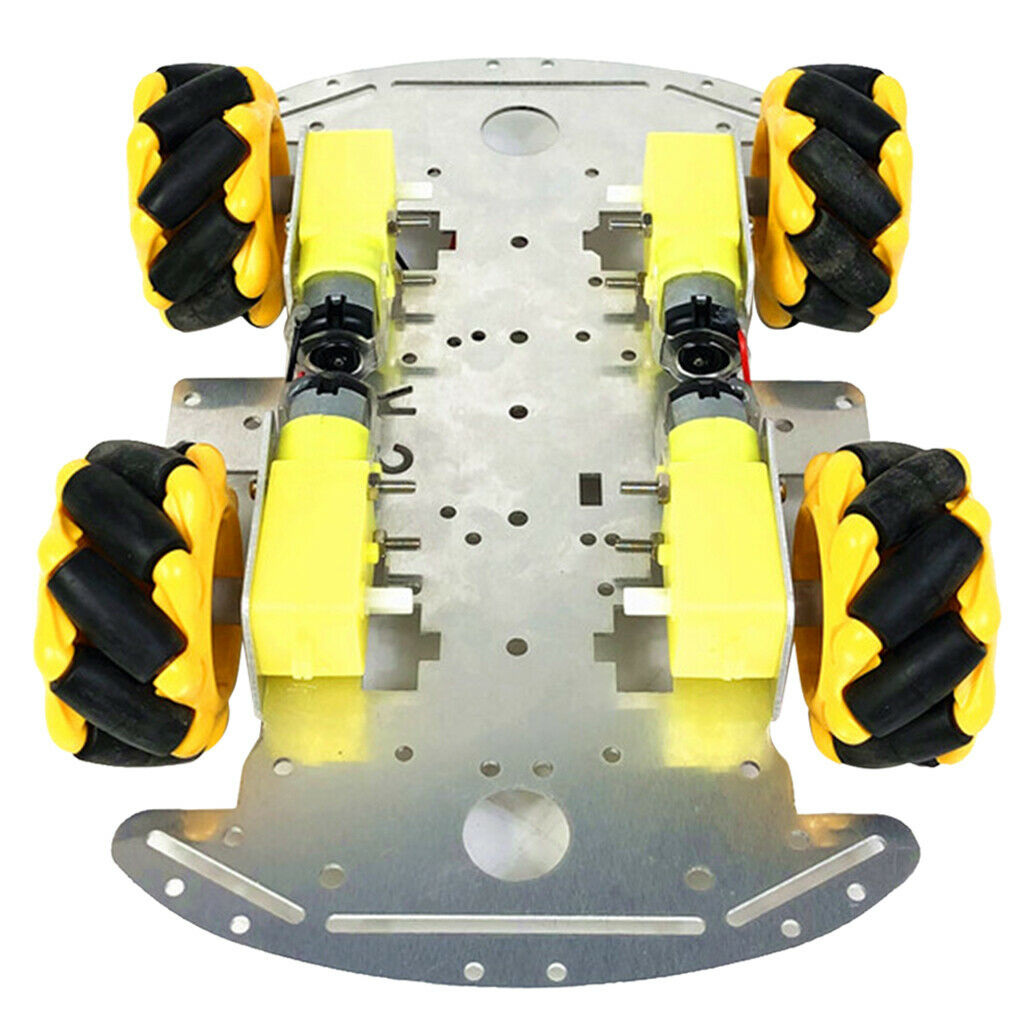 Smart   Car   Robot   Chassis   DIY   Kit  (  TT   Motor ,  Coupling ,  Mecanum
