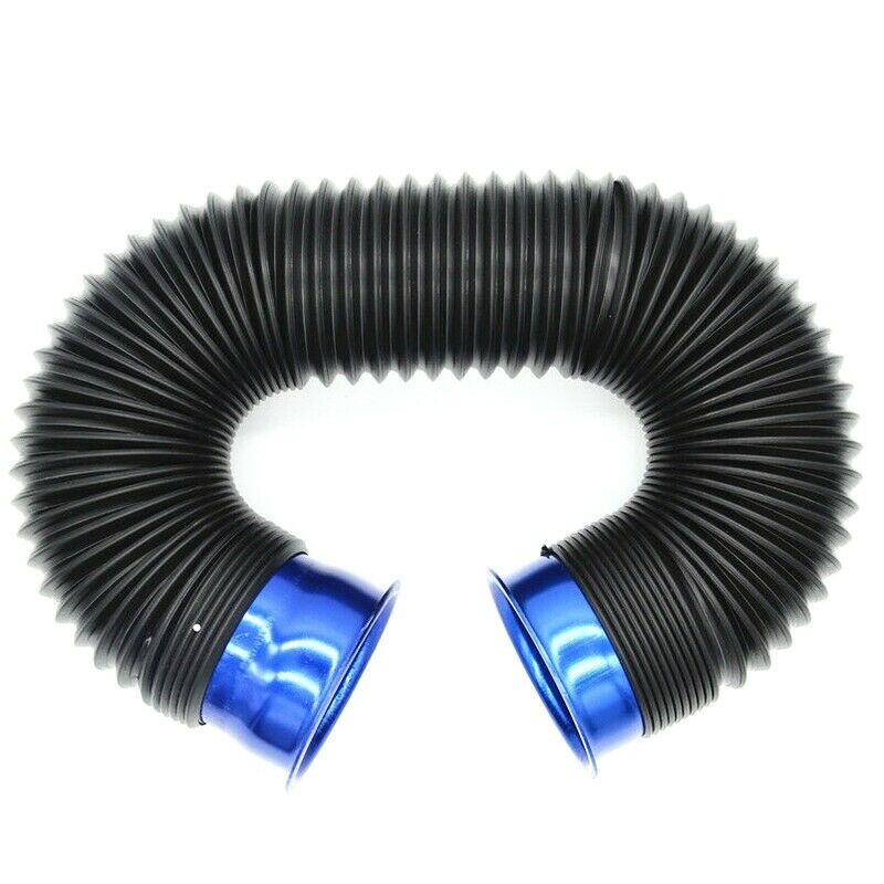 Universal Flexible Car Engine Cold Air Intake Hose Inlet Ducting Tube Pipe TelB9